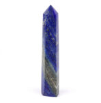 große Lapislazuli Spitze Höhe 138 mm aus Afghanistan in bester Farbe Edelsteine Heilsteine bei Wunderstein24