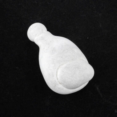 Feenstein weiß Wüsten – Opal Ø 65 mm Menilith Heilstein Göttinnenstein Edelsteine Heilsteine bei Wunderstein24