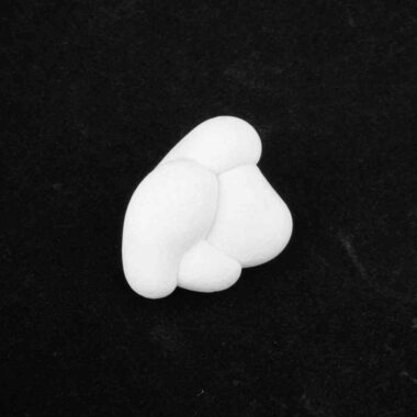 Feenstein weiß Wüsten – Opal Ø 43 mm Menilith Heilstein Göttinnenstein Edelsteine Heilsteine bei Wunderstein24