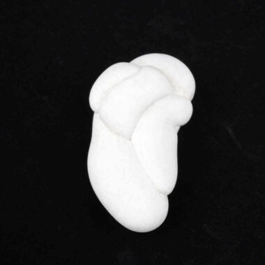 Feenstein weiß Wüsten – Opal Ø 65 mm Menilith Heilstein Göttinnenstein Edelsteine Heilsteine bei Wunderstein24