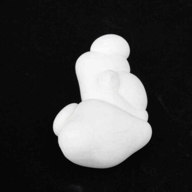 Feenstein weiß Wüsten – Opal Ø 66 mm Menilith Heilstein Göttinnenstein Edelsteine Heilsteine bei Wunderstein24