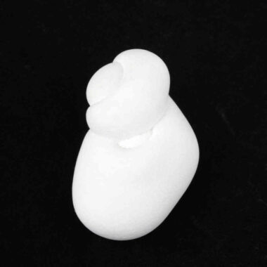 Feenstein weiß Wüsten – Opal Ø 58 mm Menilith Heilstein Göttinnenstein Edelsteine Heilsteine bei Wunderstein24