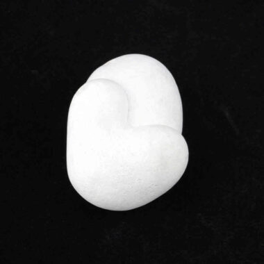 Feenstein weiß Wüsten – Opal Ø 51 mm Menilith Heilstein Göttinnenstein Edelsteine Heilsteine bei Wunderstein24