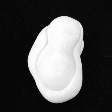 Feenstein weiß Wüsten – Opal Ø 62 mm Menilith Heilstein Göttinnenstein Edelsteine Heilsteine bei Wunderstein24