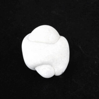 Feenstein weiß Wüsten – Opal Ø 50 mm Menilith Heilstein Göttinnenstein Edelsteine Heilsteine bei Wunderstein24