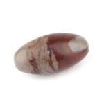 Shiva Lingam Heilstein Länge 61 mm vom Fluß Narmada in Indien Energiestein Edelsteine Heilsteine bei Wunderstein24