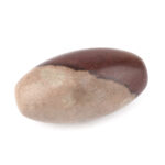 Shiva Lingam Heilstein Länge 52 mm vom Fluß Narmada in Indien Energiestein Edelsteine Heilsteine bei Wunderstein24
