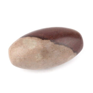Shiva Lingam Heilstein Länge 56 mm vom Fluß Narmada in Indien Energiestein Edelsteine Heilsteine bei Wunderstein24