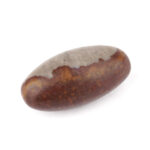 Shiva Lingam Heilstein Länge 53 mm vom Fluß Narmada in Indien Energiestein Edelsteine Heilsteine bei Wunderstein24