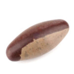 Shiva Lingam Heilstein Länge 57 mm vom Fluß Narmada in Indien Energiestein Edelsteine Heilsteine bei Wunderstein24