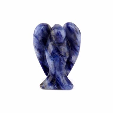 Sodalith Engel | Schutzengel stehende Figur Edelsteine Heilsteine bei Wunderstein24