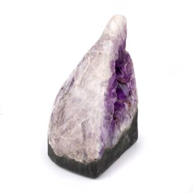 XXL Amethyst Druse AA+-Qualität Höhe 205 mm / 3370 g Geode Stufe Standfläche Edelsteine Heilsteine bei Wunderstein24