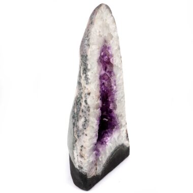 XXL Amethyst Druse AAA-Qualität Höhe 458 mm / 13230 g Geode Stufe Standfläche Edelsteine Heilsteine bei Wunderstein24