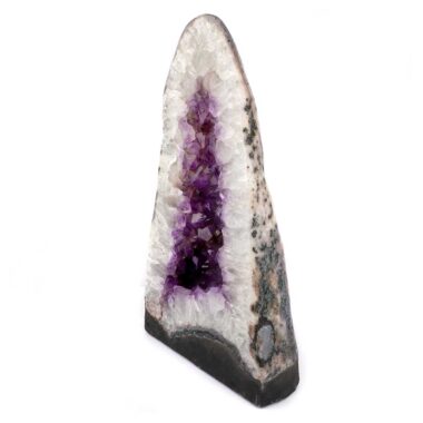 XXL Amethyst Druse AAA-Qualität Höhe 458 mm / 13230 g Geode Stufe Standfläche Edelsteine Heilsteine bei Wunderstein24