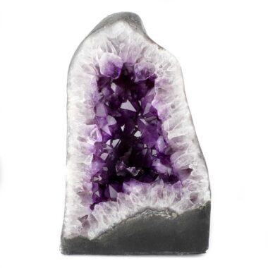 XXL Amethyst Druse AAA-Qualität Höhe 429 mm / 20230 g Geode Stufe Standfläche Edelsteine Heilsteine bei Wunderstein24