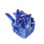 Aqua Angel Aura Bergkristall Stufe blau aus Brasilien Edelsteine Heilsteine bei Wunderstein24