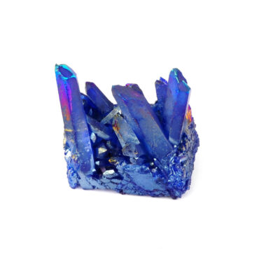 Aqua Angel Aura Bergkristall Stufe blau aus Brasilien Edelsteine Heilsteine bei Wunderstein24