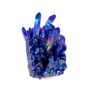 Aqua Angel Aura Bergkristall Stufe blau aus Brasilien Edelsteine Heilsteine bei Wunderstein24