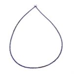 grüner Amethyst | Prasiolith facettierte Kugel Perlen Kette Länge 45 cm in bester Qualität Edelsteine Heilsteine bei Wunderstein24