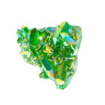 Aqua Angel Aura Bergkristall Stufe grün aus Brasilien Edelsteine Heilsteine bei Wunderstein24