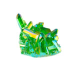 Aqua Angel Aura Bergkristall Stufe grün aus Brasilien Edelsteine Heilsteine bei Wunderstein24