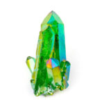 Aqua Angel Aura Bergkristall Stufe grün aus Brasilien Edelsteine Heilsteine bei Wunderstein24
