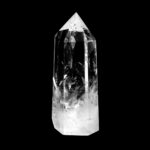 Bergkristall Spitze Höhe 88 mm transparent und glasklar aus Brasilien Edelsteine Heilsteine bei Wunderstein24