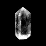 Bergkristall Spitze Höhe 51 mm transparent und glasklar aus Brasilien Edelsteine Heilsteine bei Wunderstein24