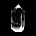Bergkristall Spitze Höhe 73 mm transparent und glasklar aus Brasilien Edelsteine Heilsteine bei Wunderstein24
