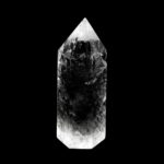 Bergkristall Spitze Höhe 65 mm transparent und glasklar aus Brasilien Edelsteine Heilsteine bei Wunderstein24
