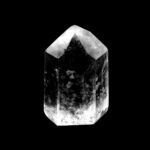 Bergkristall Spitze Höhe 58 mm transparent und glasklar aus Brasilien Edelsteine Heilsteine bei Wunderstein24