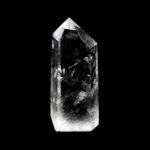 Bergkristall Spitze Höhe 65 mm transparent und glasklar aus Brasilien Edelsteine Heilsteine bei Wunderstein24