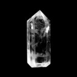 Bergkristall Spitze Höhe 65 mm transparent und glasklar aus Brasilien Edelsteine Heilsteine bei Wunderstein24