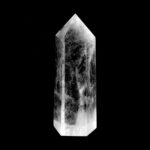 Bergkristall Spitze Höhe 74 mm transparent und glasklar aus Brasilien Edelsteine Heilsteine bei Wunderstein24