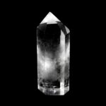 Bergkristall Spitze Höhe 50 mm transparent und glasklar aus Brasilien Edelsteine Heilsteine bei Wunderstein24