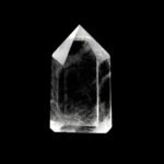 Bergkristall Spitze Höhe 72 mm transparent und glasklar aus Brasilien Edelsteine Heilsteine bei Wunderstein24