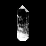 Bergkristall Spitze Höhe 72 mm transparent und glasklar aus Brasilien Edelsteine Heilsteine bei Wunderstein24