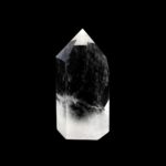 Bergkristall Spitze Höhe 56 mm transparent und glasklar aus Brasilien Edelsteine Heilsteine bei Wunderstein24