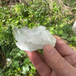 Bergkristall Stufe transparent und glasklar aus Brasilien Edelsteine Heilsteine bei Wunderstein24